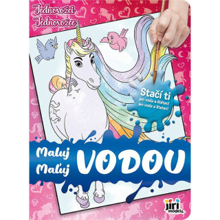 Maluj vodou Jednorožci