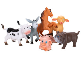 Zvířátka farma 7-10 cm 6 ks