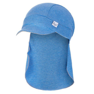 Kšiltovka tenká pirát pruh Outlast® - pruh šedomodrý