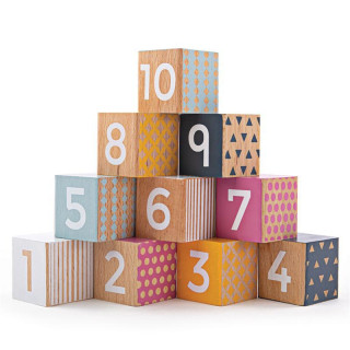 Didaktické kostky čísla Bigjigs Toys