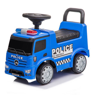 Dětské odrážedlo se zvukem Mercedes Baby Mix Police modré