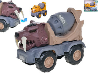 Auto stavební míchačka/šavlozubý tygr 24 cm pohyblivé části