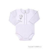 Kojenecké body s dlouhým rukávem Koala Vilík BÍLÉ vel. 62