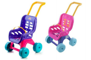 Plastový kočárek Buggy Sport 25x49x40 cm