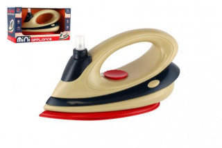 Žehlička plast 21cm s rozprašovačem na baterie s vibrací