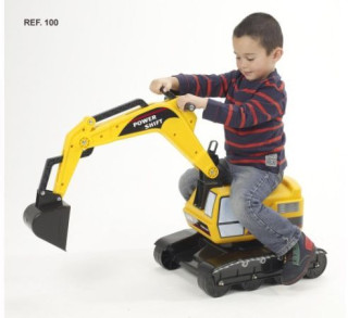 Odstrkovadlo - bagr žlutý Falk