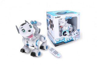 Robopes RC plast 21 cm na baterie se světlem se zvukem na dotek