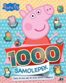 1000 samolepek s aktivitami - Prasátko Peppa