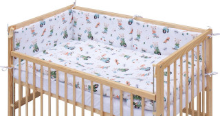 Dětská postýlka s kompletní výbavou Scarlett 120 x 60 cm - Peko Scarlett