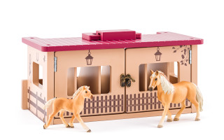 Stáj se dvěma koňmi Faunica