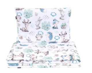 2-dílné bavlněné povlečení Ježek a Srnka