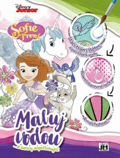 Vodová omalovánka A4 - Sofie První