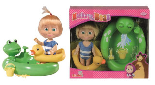 Máša a medvěd - Panenka Máša s bazénem