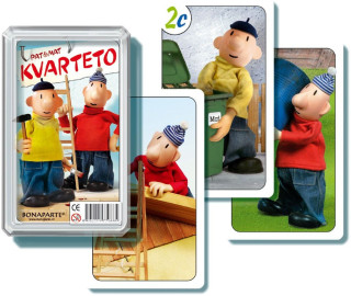 Kvarteto Pat a Mat I - společenská hra - karty v plastové krabičce