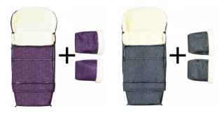 Zimní set Fusak + rukávník ROMANCE Emitex