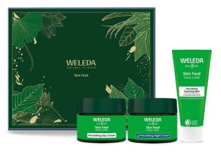 Skin Food Nourishing Face Care dárkový pleťový set 3 ks Weleda