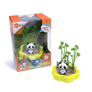 Malý set HEXBUG Lil Nature Babies - Panda Lin a houpačka