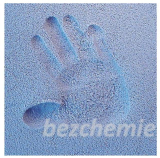 Otisk ručičky nebo nožičky v písku- modrý