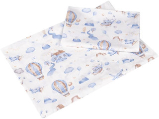 Sada 2dílného povlečení do kolébky Létající balóny Infantilo