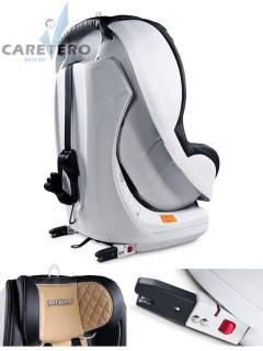 Autosedačka CARETERO Defender Plus Isofix GREY 0 - 18 kg