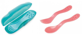 Plastový příbor v pouzdru Canpol