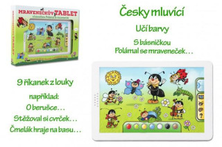 Mravenečkův tablet na baterie se zvukem