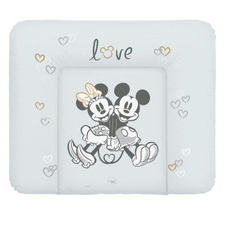 Podložka přebalovací měkká na komodu 85x72 cm Disney Minnie & Mickey Grey Ceba