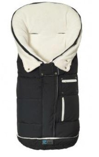 Altabebe Fusak zimní rozšířitelný TOP Guard ČERNO-BÍLÁ