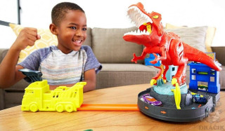 Hot Wheels City T-Rex řádí GFH88