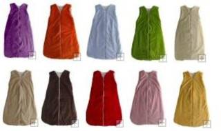 Spací pytel 120 cm kojenecká plyš