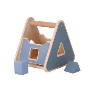 Dřevěná vkládačka kufřík Kindsgut