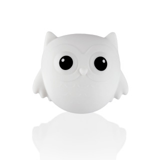 Silikonové nástěnné noční světlo Owl Zopa