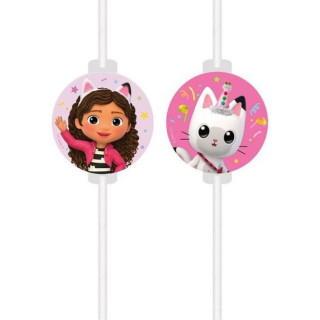 Brčka papírová EKO - Gábinin kouzelný domek 4 ks