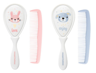 Hřeben a kartáč Cute Animals Canpol babies