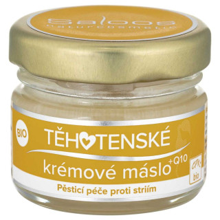 Těhotenské krémové máslo 20 ml Bio Saloos