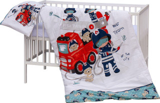 Dětská postýlka s kompletní výbavou Scarlett 120 x 60 cm - Firo