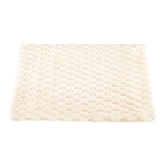 Deka dvojitá bublinky Mazlík 70 x 100 cm Outlast® - Smetanová/bílá káva