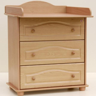 Přebalovací komoda Scarlett MDF, laminát buk