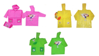 Pláštěnka Káťa a Škubánek Pidilidi vel. 116