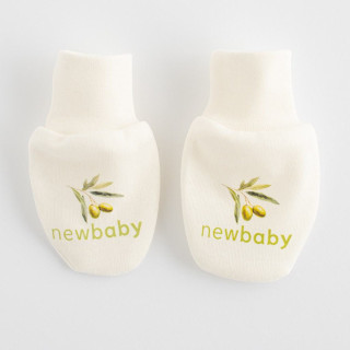 Kojenecké rukavičky z organické bavlny Olivy New Baby