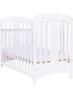 Dětská postýlka Drewex Natálka se stahovací bočnicí bílá