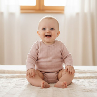 Body růžové vzor obdélník Babyservice