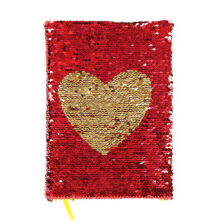 Blok s flitry Srdíčko Albi