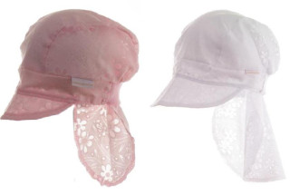 Čepice Pirát kšilt MKCool Bílá/Růžová