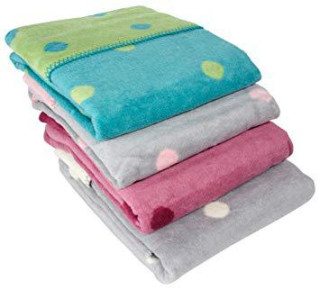 Dětská deka 75x100 cm - bavlněný fleece se vzorem ByBoom