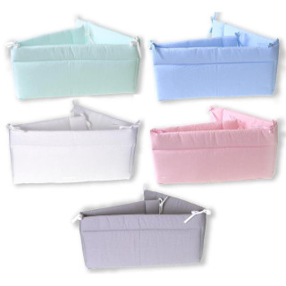 Ochranný límec 100% bavlna přes 1/2 postýlky 160x27 cm