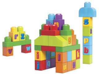 Mega Bloks First Builders abc kostky