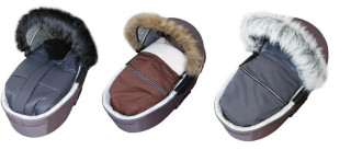 Univerzální kožešinový límec  na boudičku či fusak 75 cm Emitex