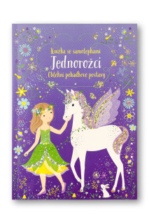 Jednorožci - Knížka se samolepkami