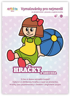 Omalovánky Hračky a abeceda